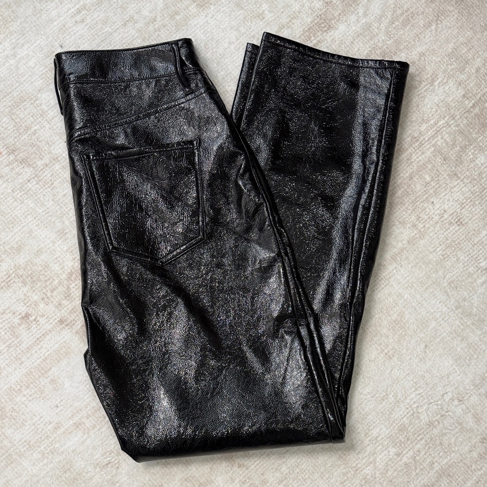 Express Glossy Black Women's Jeggings
